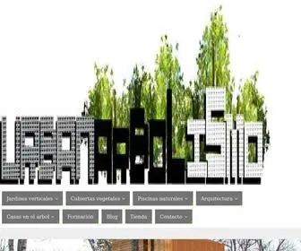 Urbanarbolismo.es(Integrando naturaleza y arquitectura) Screenshot