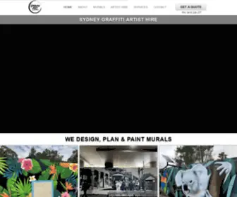 Urbanartaustralia.com.au(Sydney Street Artists for Hire) Screenshot