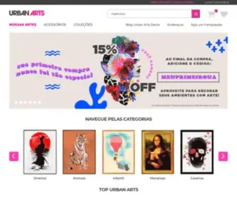Urbanarts.com.br(Urban Arts) Screenshot