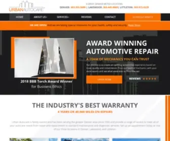 Urbanautocare.com(Urban Autocare) Screenshot