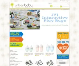 Urbanbaby.com.au(Beautiful gifts & designer essentials) Screenshot