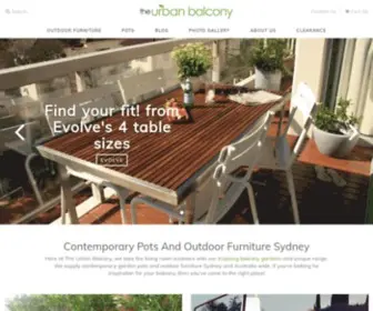 Urbanbalcony.com.au(Outdoor Furniture Sydney) Screenshot