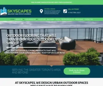 Urbanbalconyflooring.com(Toronto's Best Outdoor Flooring) Screenshot