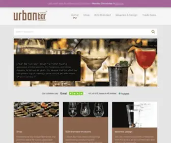 Urbanbar.us(Urban Bar Luxury Glassware and Barware) Screenshot
