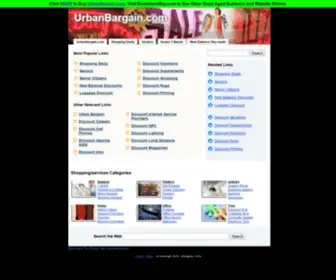 Urbanbargain.com(Urbanbargain) Screenshot