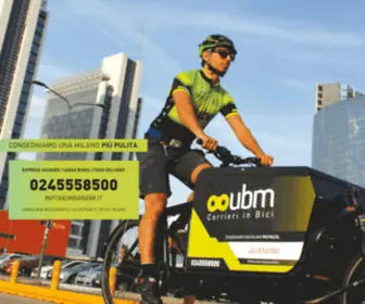 Urbanbm.it(UBM Corrieri in Bici) Screenshot