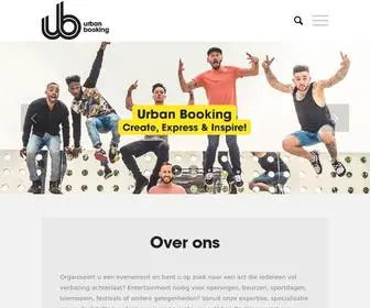 Urbanbooking.nl(Urban Booking) Screenshot