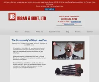 Urbanburt.com(Urban & Burt) Screenshot