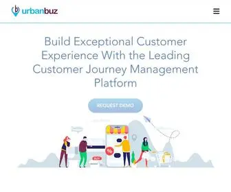 Urbanbuz.com(Customer Journey Management Platform) Screenshot
