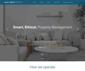 Urbanchoicesproperty.org.au(Smart, Ethical Property Management) Screenshot