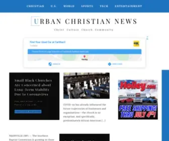 Urbanchristiannews.com(Urban Christian News) Screenshot