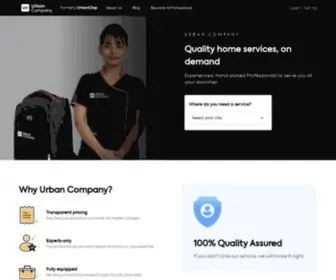 Urbancompany.com(Urban Company) Screenshot