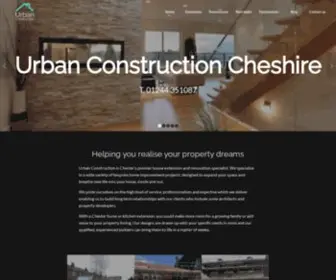 Urbanconstructioncheshire.co.uk(Urban Construction Cheshire) Screenshot