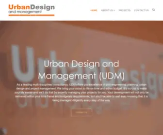 Urbandesignandmanagement.com.au(Urban Design and Management) Screenshot