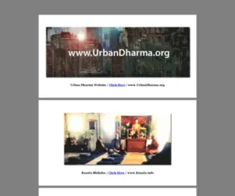 Urbandharma.org(Urban Dharma) Screenshot