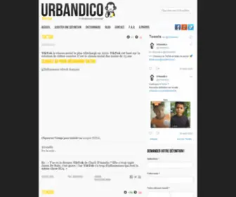 Urbandico.com(Partagez vos définitions) Screenshot