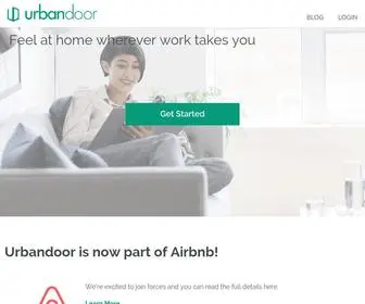 Urbandoor.com(Your one stop for furnished apartments and corporate housing) Screenshot