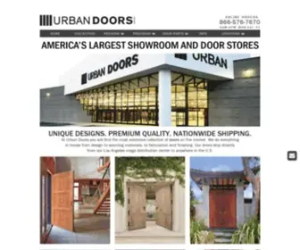 Urbandoorscompany.com(Premium Exterior Doors For Sale) Screenshot