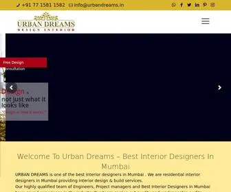 Urbandreams.in(List Of 10 Best Interior Designers in Mumbai) Screenshot