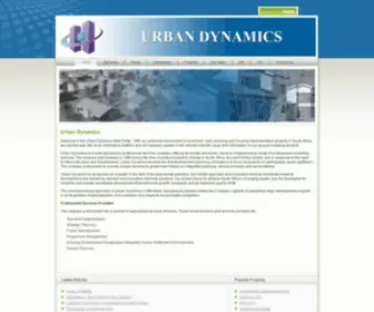 Urbandynamics.co.za(Urban Dynamics) Screenshot