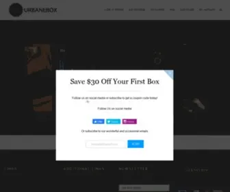 Urbanebox.com(Online Styling Service for Men and Women) Screenshot