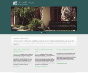 Urbanecology.org.au(Urban Ecology) Screenshot