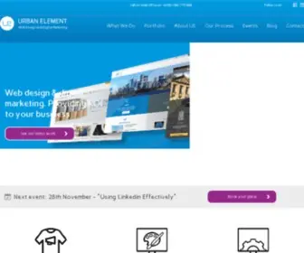 Urbanelement.com(Digital Marketing & Website Design Agency Oxford) Screenshot