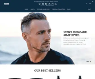 Urbanemensskincare.com(Men's Skincare Simplified) Screenshot