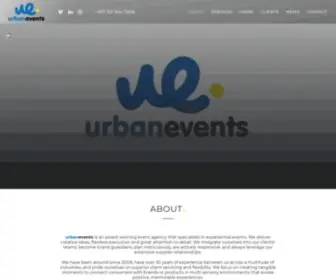 Urbanevents.ae(Leading Events Management Company in UAE) Screenshot
