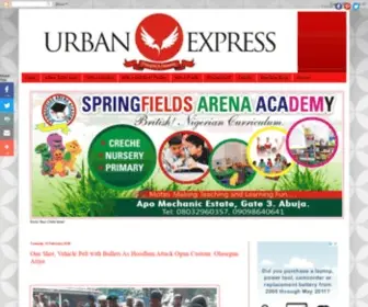 Urbanexpresslive.com(Website is being created) Screenshot