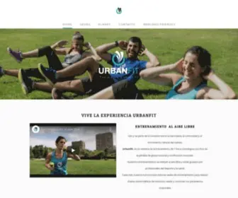 Urbanfit.cl(ENTRENAMIENTO FUNCIONAL) Screenshot