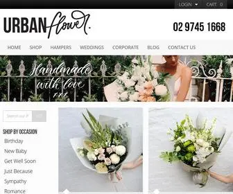 Urbanflower.com.au(Urban Flower) Screenshot