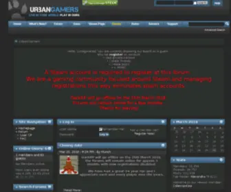 Urbangamers.net(Urbangamers) Screenshot