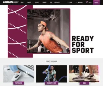 Urbangames.pl(Nike, adidas, adidas Originals, Reebok, Vans) Screenshot