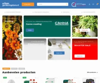 UrbangardeningStore.nl(De online tuincentrum specialist met de scherpste prijzen) Screenshot