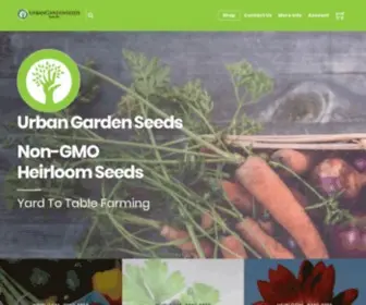 Urbangardenseeds.com(Urban Garden Seeds) Screenshot