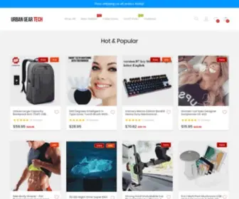 Urbangeartech.com(Urban Gear Tech) Screenshot