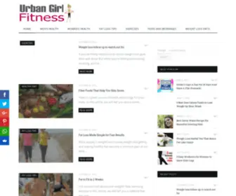 Urbangirlfitness.com(Urban Girl Fitness) Screenshot