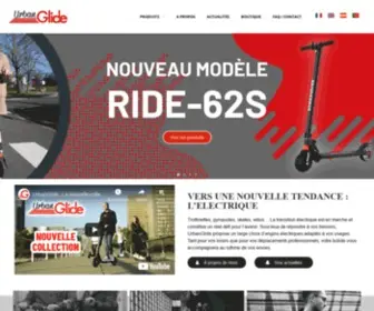 Urbanglide.com(Spécialiste français de la mobilité électrique) Screenshot