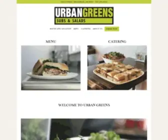 Urbangreensak.com(Urban Greens) Screenshot