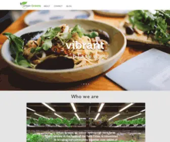 Urbangreensmn.com(We grow fresh herbs right in the heart of the Twin Cities) Screenshot