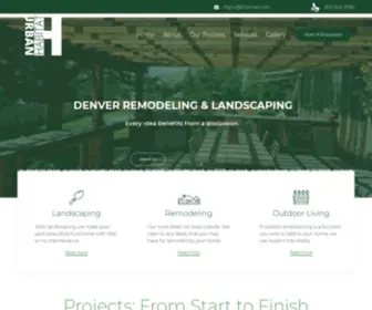 Urbanhabitat.net(Denver Remodeling & Landscaping) Screenshot