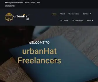 Urbanhat.in(Web development and designing services) Screenshot