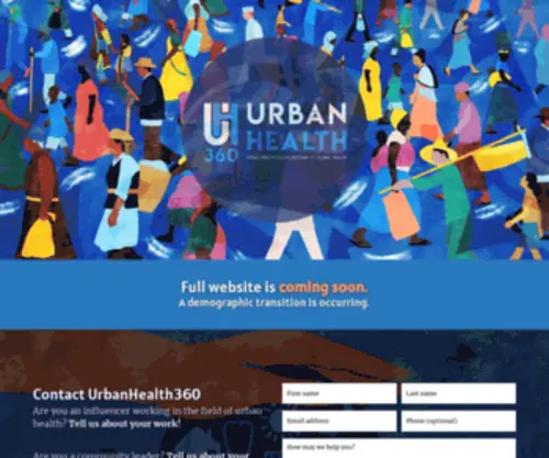 Urbanhealth360.org(Urbanhealth 360) Screenshot