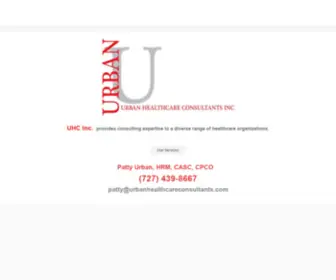 Urbanhealthcareconsultants.com(Urbanhealthcareconsultants) Screenshot