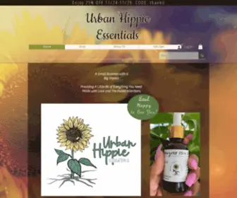 Urbanhippieessentials.org(Natural Soap) Screenshot
