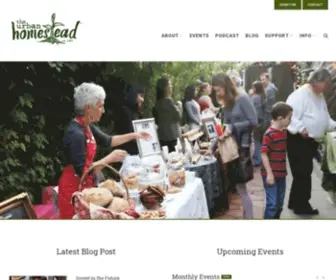 Urbanhomestead.org(Pioneering a Journey to Self Sufficiency) Screenshot