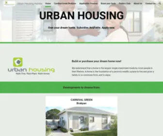 Urbanhousing.co.za(Urban Housing Homes) Screenshot