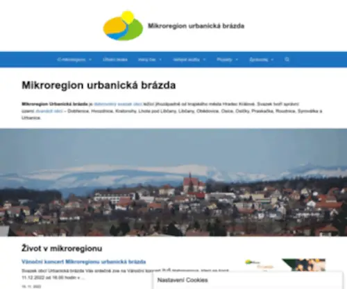 Urbanicko.cz(Úvod) Screenshot