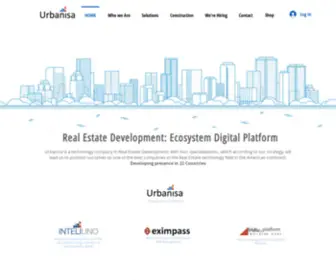 Urbanisa.com(Real Estate Technology Development Company) Screenshot